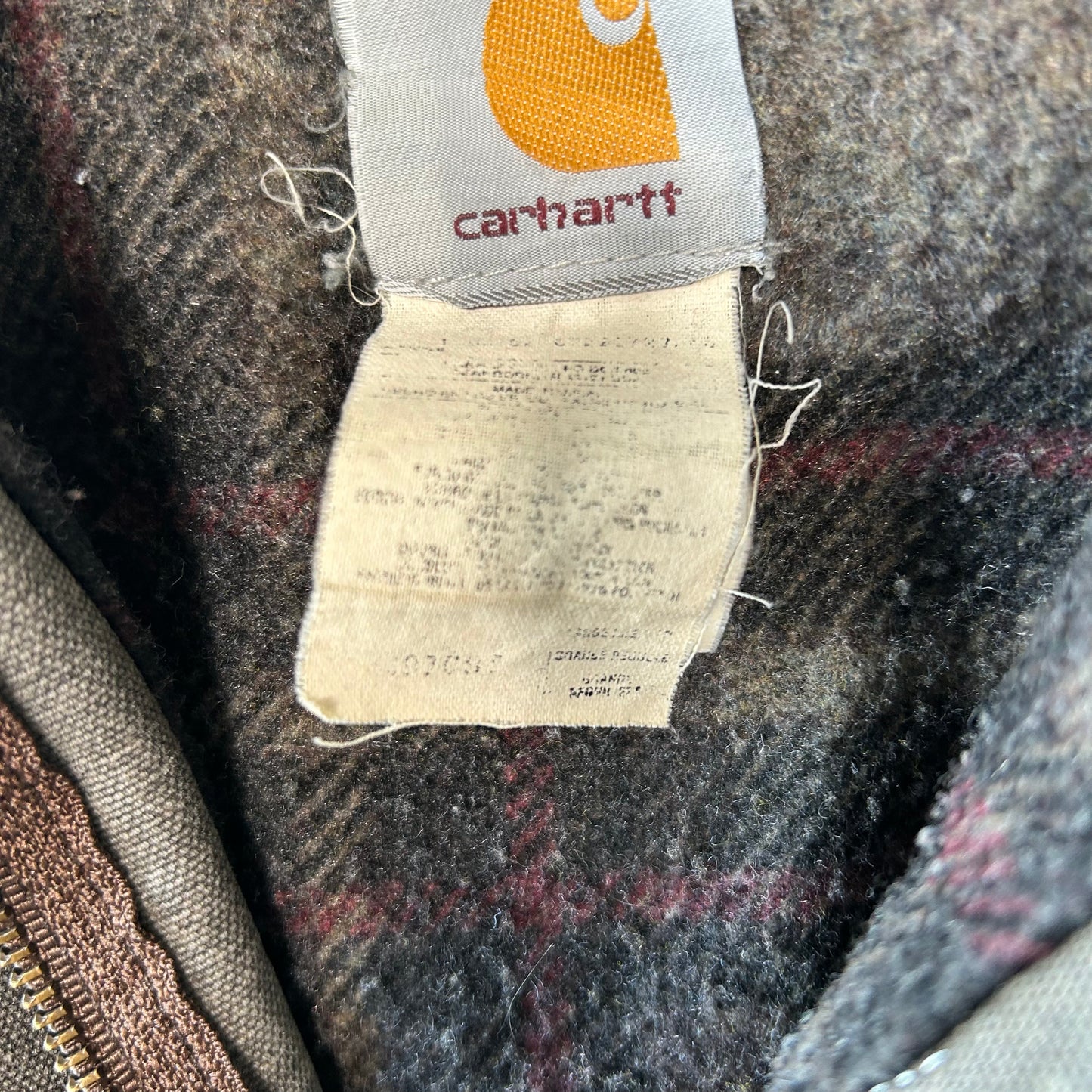 00's Carhartt カーハート デトロイトジャケット グレー(サイズ不明)/A5879JーSO