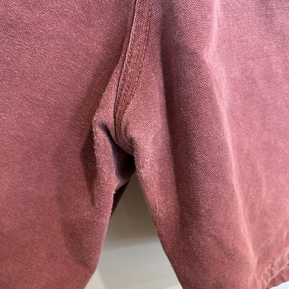 00's Carhartt カーハート ペインターショーツ ボルドー (サイズ不明)/B3676P-SO