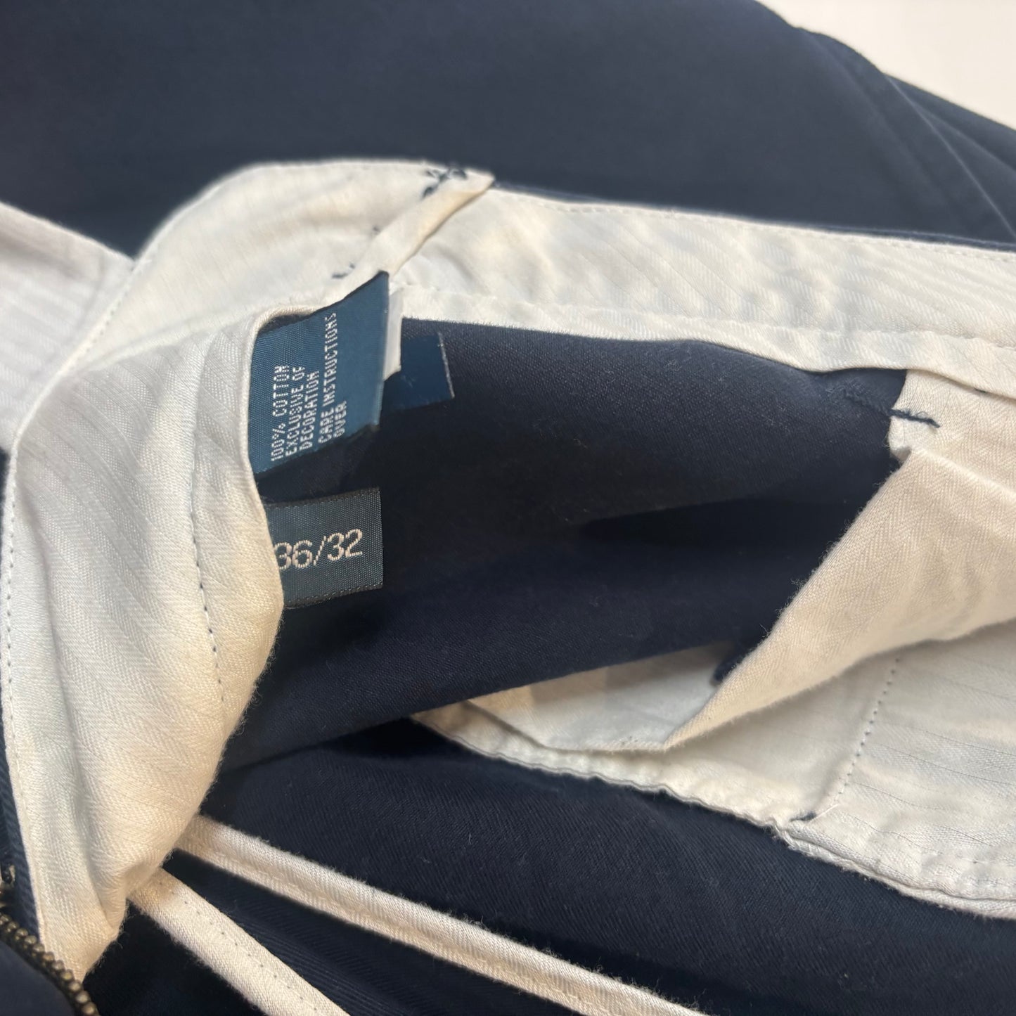 00's Polo byRalph Lauren ラルフローレン Preston Pant チノパン 紺 (36×32)/A9079P-SO