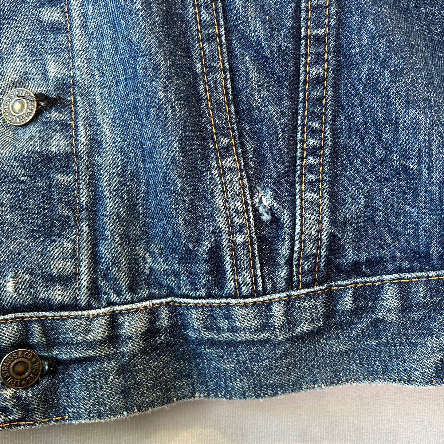 70's LEVI'S リーバイス 70505 ”BIG E" デニムトラッカージャケット (40相当)/A5203J-SO