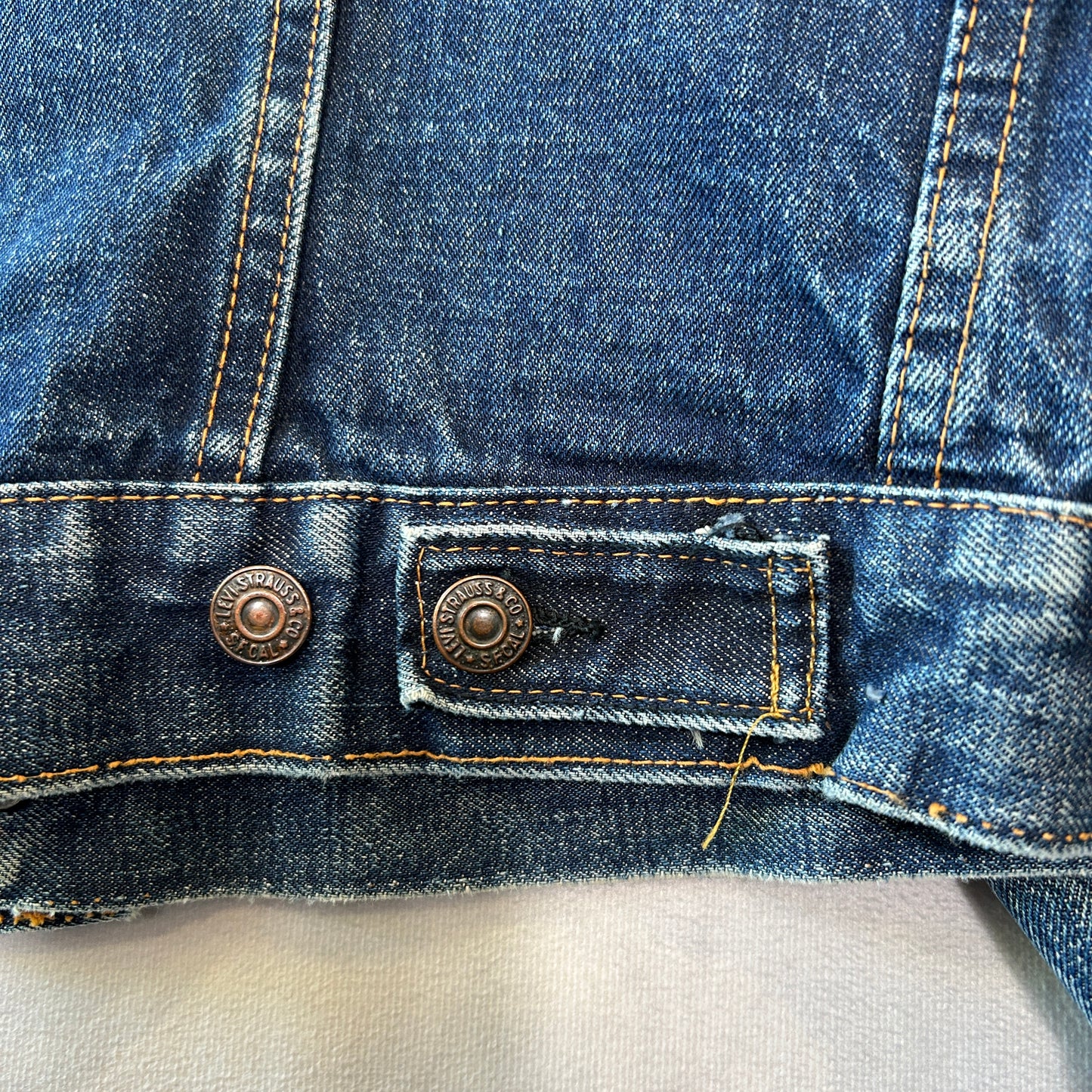 70's LEVI'S リーバイス 70505 ”BIG E" デニムトラッカージャケット (40相当)/A5203J-SO