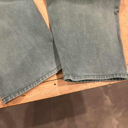 90's Levi's Silver Tab シルバータブ"BAGGY" デニムパンツ グリーン(34×30)/B1914P-SO