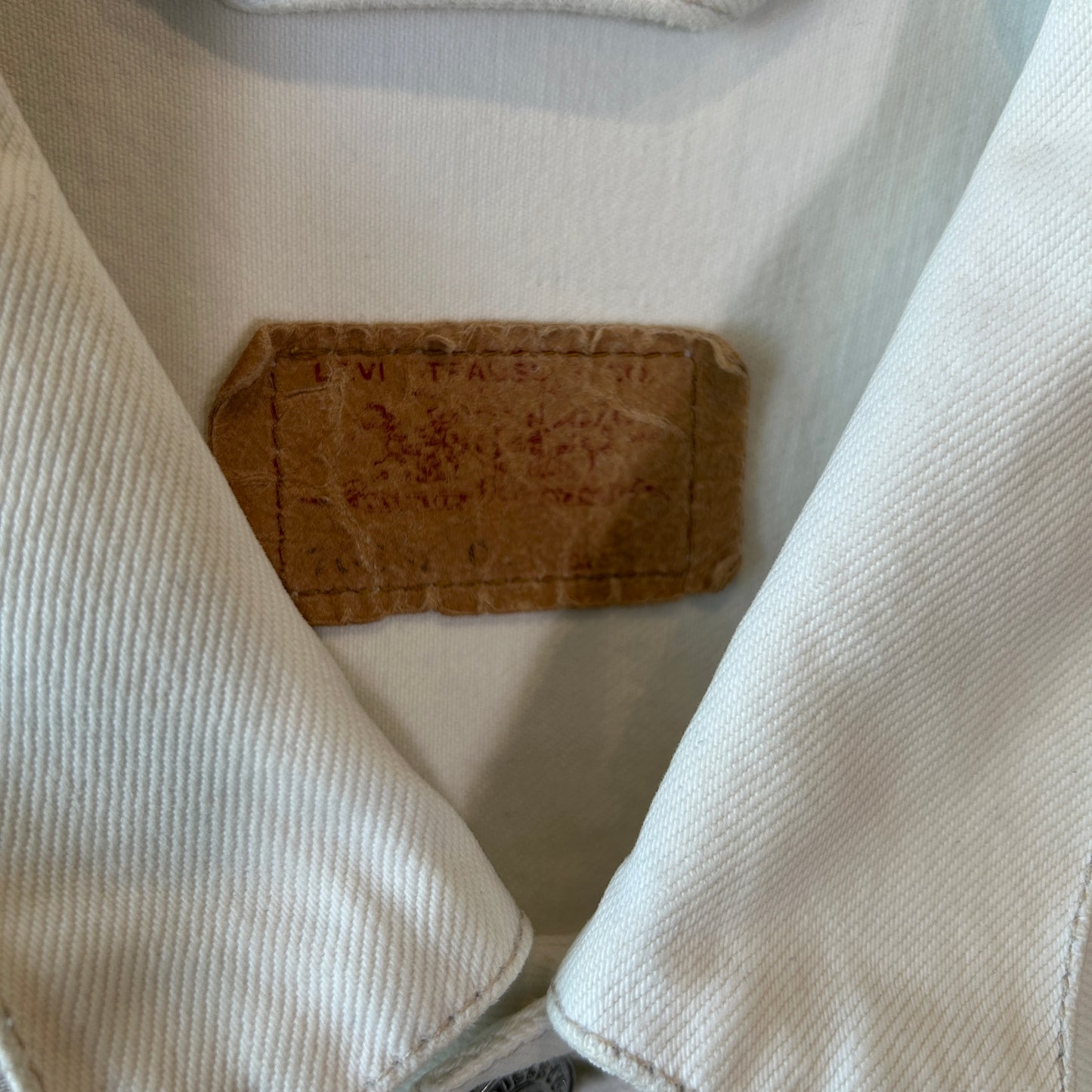 90's Euro Levi's リーバイス 70502-02 2ndタイプ トラッカージャケット イタリア製 ホワイト(L)/A7538J-SO