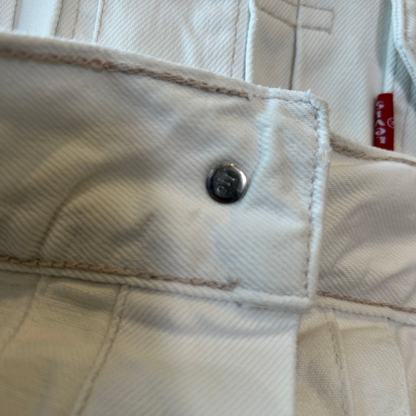 90's Euro Levi's リーバイス 70502-02 2ndタイプ トラッカージャケット イタリア製 ホワイト(L)/A7538J-SO