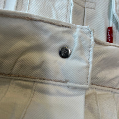 90's Euro Levi's リーバイス 70502-02 2ndタイプ トラッカージャケット イタリア製 ホワイト(L)/A7538J-SO
