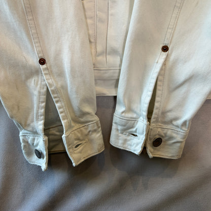 90's Euro Levi's リーバイス 70502-02 2ndタイプ トラッカージャケット イタリア製 ホワイト(L)/A7538J-SO
