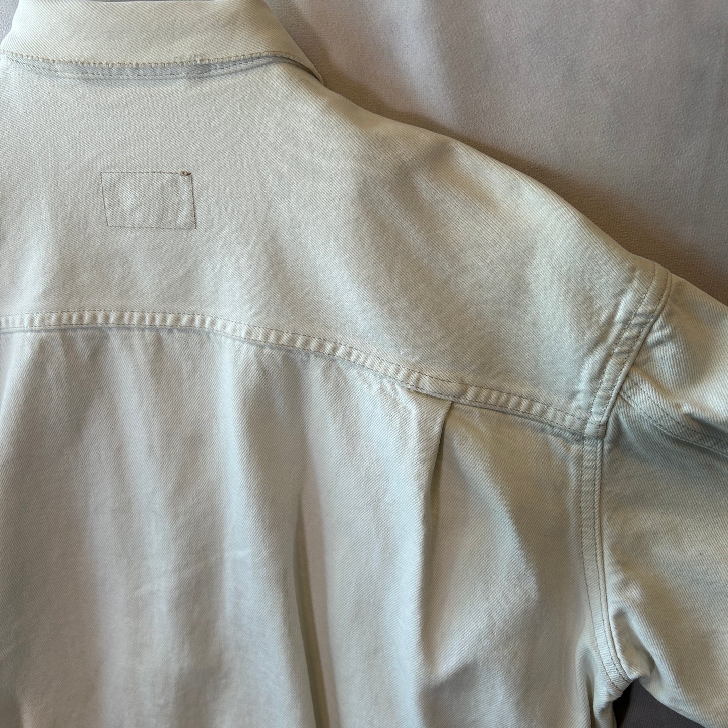90's Euro Levi's リーバイス 70502-02 2ndタイプ トラッカージャケット イタリア製 ホワイト(L)/A7538J-SO