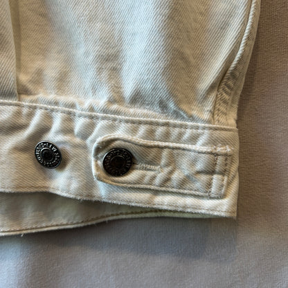 90's Euro Levi's リーバイス 70502-02 2ndタイプ トラッカージャケット イタリア製 ホワイト(L)/A7538J-SO