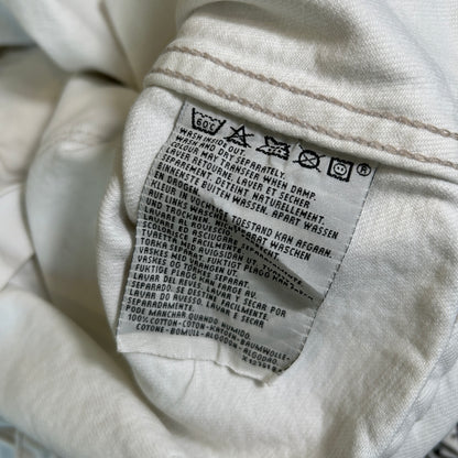 90's Euro Levi's リーバイス 70502-02 2ndタイプ トラッカージャケット イタリア製 ホワイト(L)/A7538J-SO