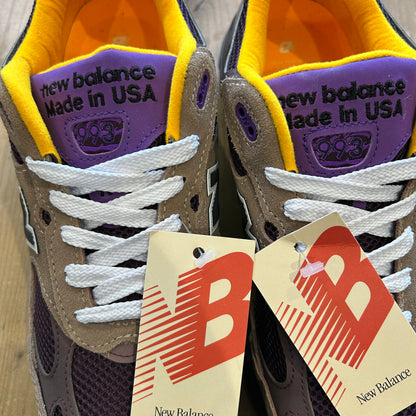 New Balance U993MU made in USA ニューバランス スニーカー ブラウン US 10(28cm)/C0903AC-SO