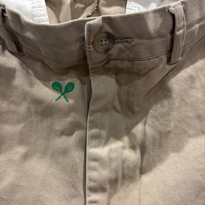 00's Polo by Ralph Lauren ラルフローレン テニス柄 ポロチノ パンツ ベージュ (32×32)/A9582P-SO