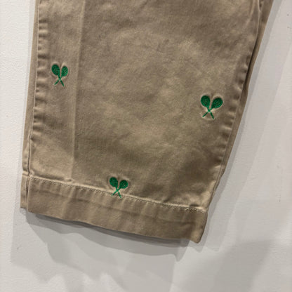 00's Polo by Ralph Lauren ラルフローレン テニス柄 ポロチノ パンツ ベージュ (32×32)/A9582P-SO