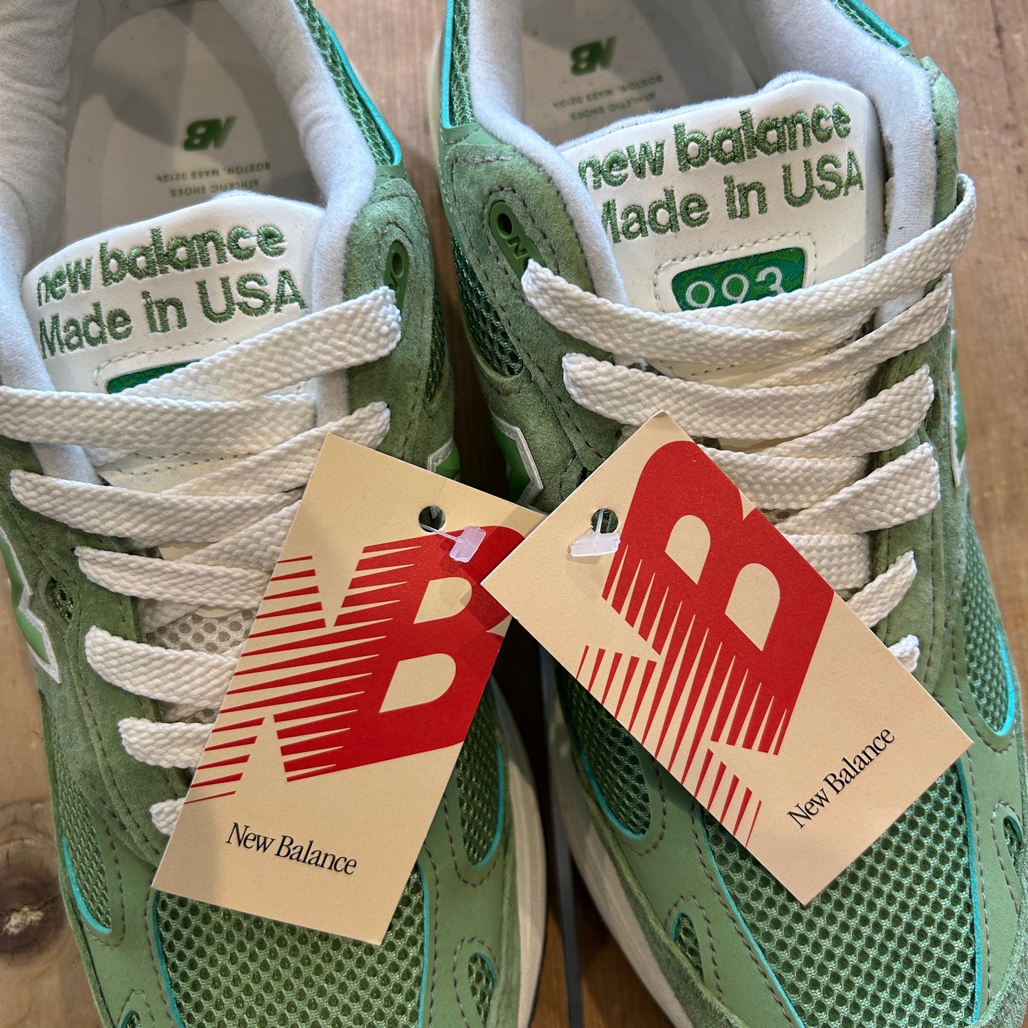 New Balance U993GW Chive Made in USA ニューバランス スニーカー US 9(27cm)/C0904AC-SO