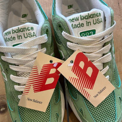 New Balance U993GW Chive Made in USA ニューバランス スニーカー US 9(27cm)/C0904AC-SO