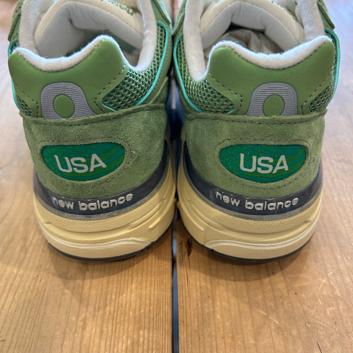 New Balance U993GW Chive Made in USA ニューバランス スニーカー US 9(27cm)/C0904AC-SO