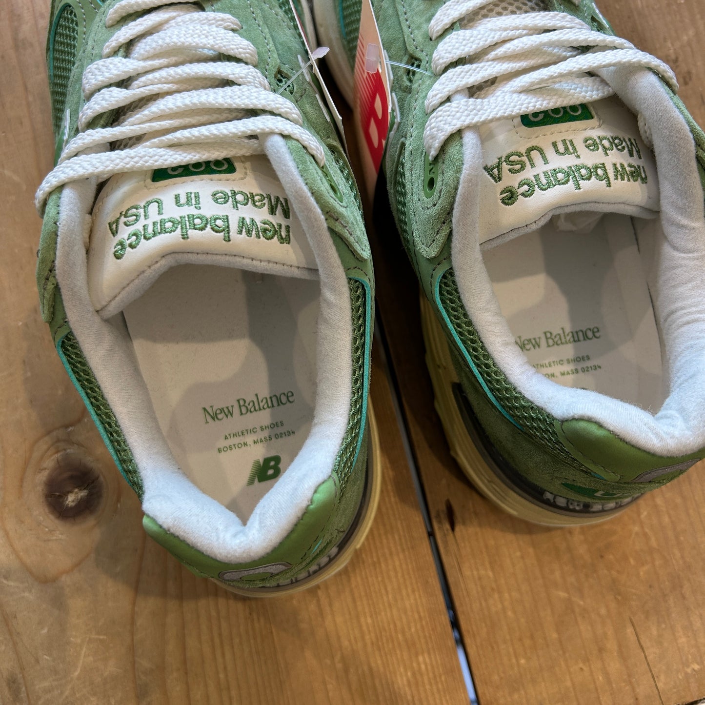 New Balance U993GW Chive Made in USA ニューバランス スニーカー US 9(27cm)/C0904AC-SO