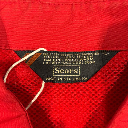 70's Sears スウィングトップジャケット 赤 (L)/A7042O-SO