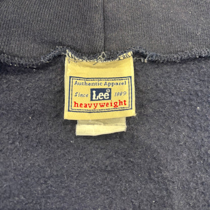 00's Lee IBM 企業 スウェット ジップフーディー ネイビー (XL) /A8522S-SO