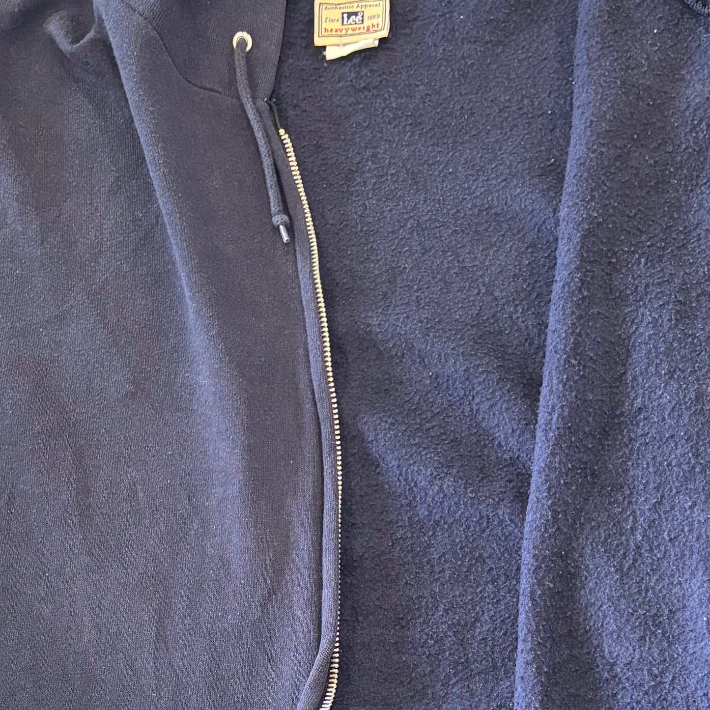 00's Lee IBM 企業 スウェット ジップフーディー ネイビー (XL) /A8522S-SO