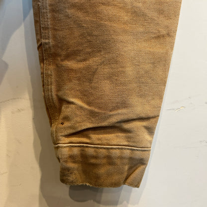 90's Carhartt カーハート ダック トラッカージャケット ベージュ (サイズ不明)/C1671J-SO