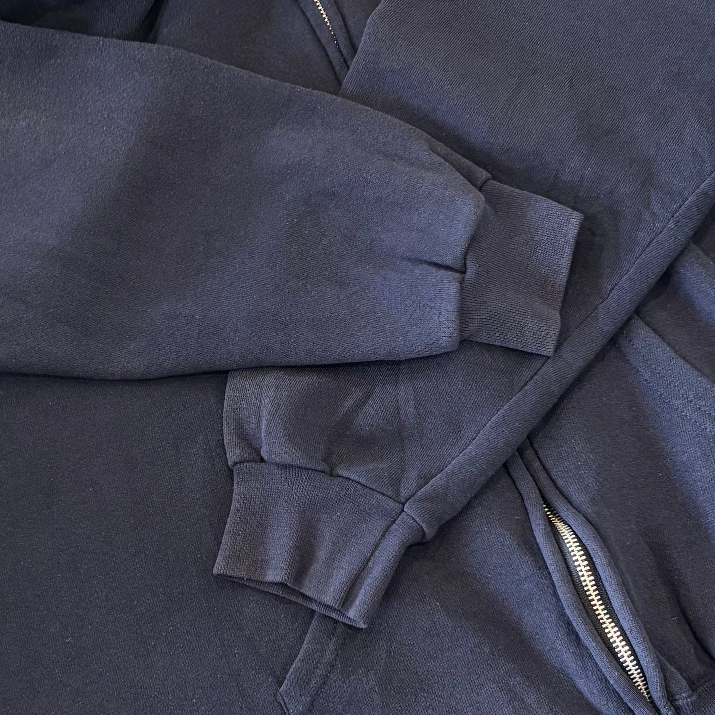 00's Lee IBM 企業 スウェット ジップフーディー ネイビー (XL) /A8522S-SO