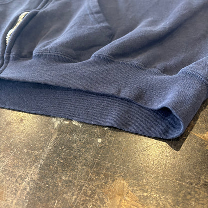 00's Lee IBM 企業 スウェット ジップフーディー ネイビー (XL) /A8522S-SO