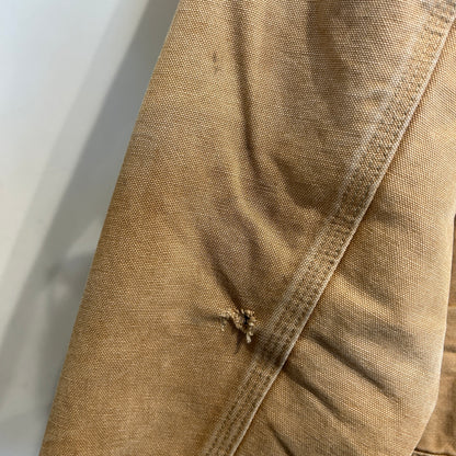 90's Carhartt カーハート ダック トラッカージャケット ベージュ (サイズ不明)/C1671J-SO