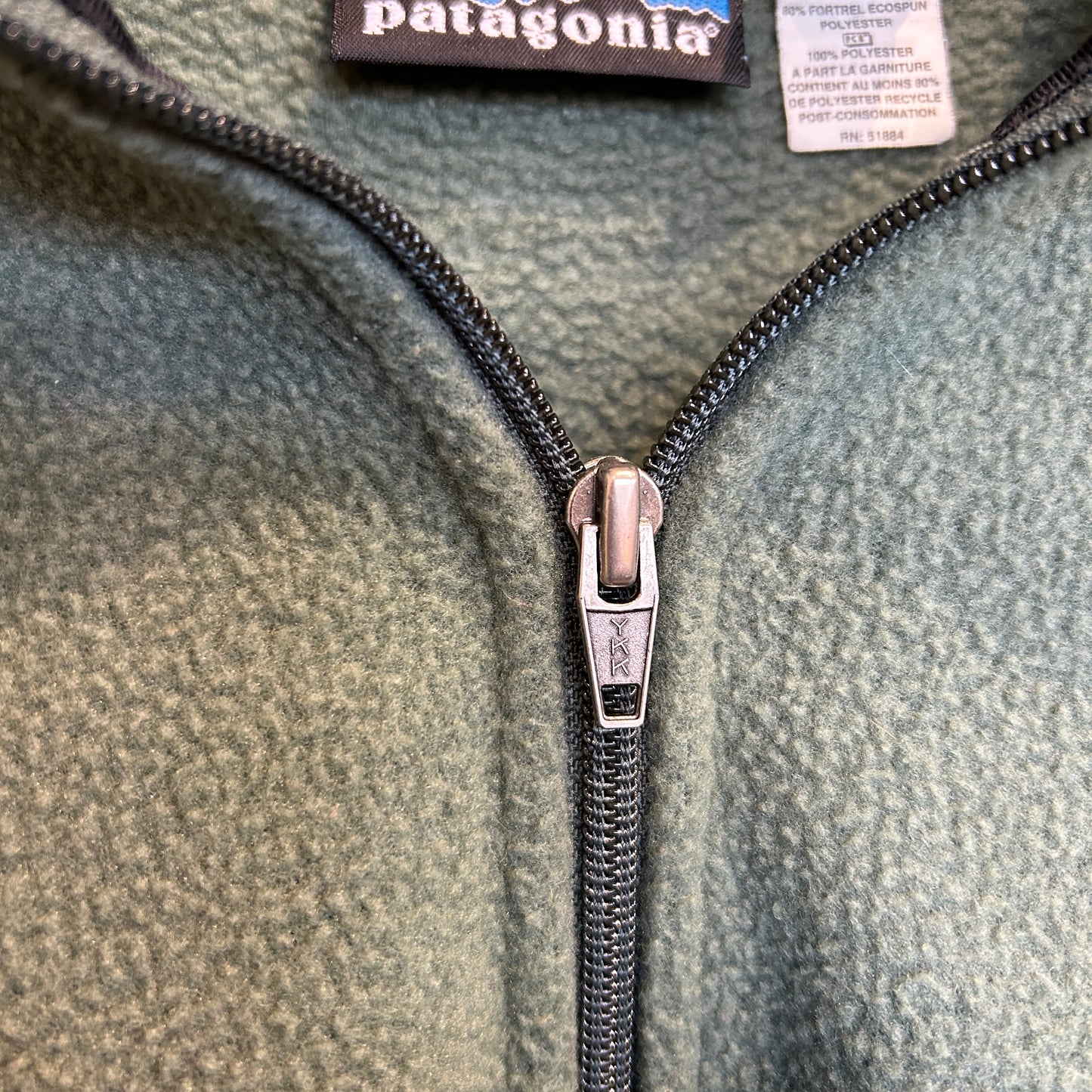 90's Patagonia パタゴニア ハーフジップフリースプルオーバー USA製(XL)/B1441F-SO