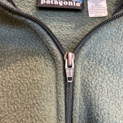 90's Patagonia パタゴニア ハーフジップフリースプルオーバー USA製(XL)/B1441F-SO