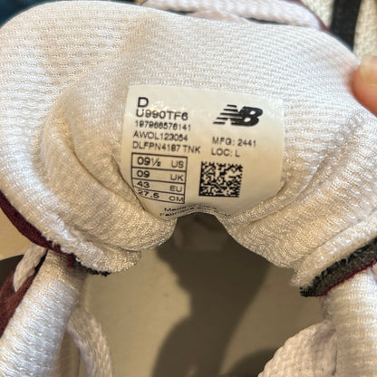 New Balance U990TF6 V6 スニーカー ニューバランス Made in USA US 9.5(27.5cm)/C0905AC-SO