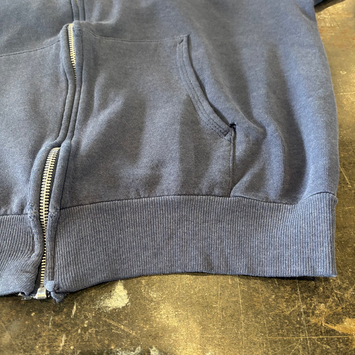 90's Hanes ヘインズ LOS ANGELES COUNTY PROBATION DEPT. スウェット ジップフーディー ネイビー (L) /B1707S-SO