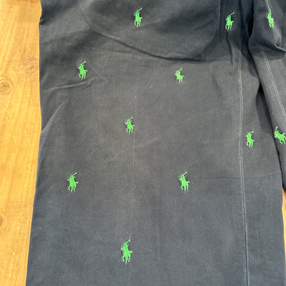 00's Polo Ralph Lauren pants ポロ ラルフローレン ポニー柄  パンツ ネイビー (34 30)/A3040P-SO