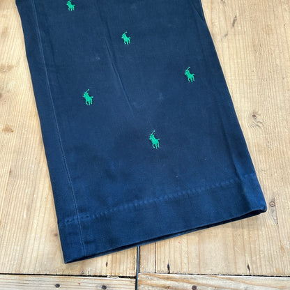 00's Polo Ralph Lauren pants ポロ ラルフローレン ポニー柄  パンツ ネイビー (34 30)/A3040P-SO