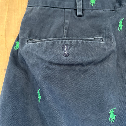 00's Polo Ralph Lauren pants ポロ ラルフローレン ポニー柄  パンツ ネイビー (34 30)/A3040P-SO