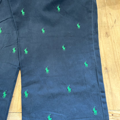 00's Polo Ralph Lauren pants ポロ ラルフローレン ポニー柄  パンツ ネイビー (34 30)/A3040P-SO
