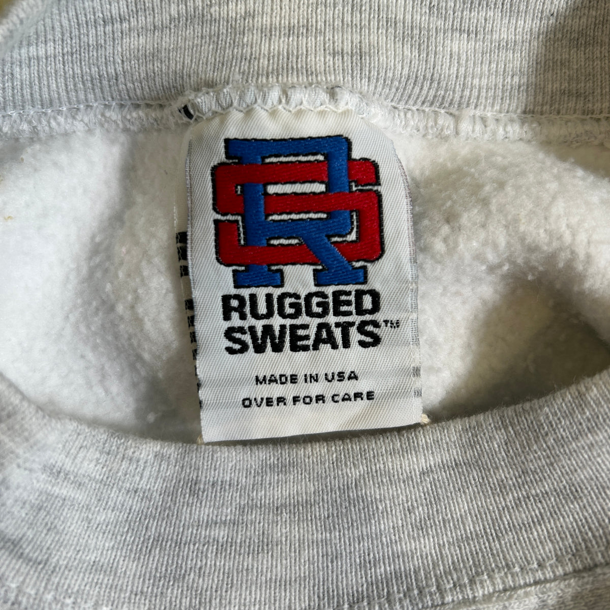 90's Rugged Sweat Princeton Crew プリンストン カレッジスウェット リバースウィーブタイプ グレー(L)/C1669S-SO