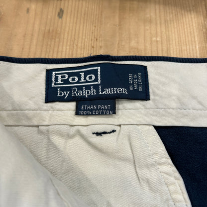 00's Polo Ralph Lauren pants "ETHAN PANTS" ポロ ラルフローレン パンツ ネイビー (36 30)/B1458P-SO