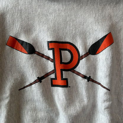 90's Rugged Sweat Princeton Crew プリンストン カレッジスウェット リバースウィーブタイプ グレー(L)/C1669S-SO