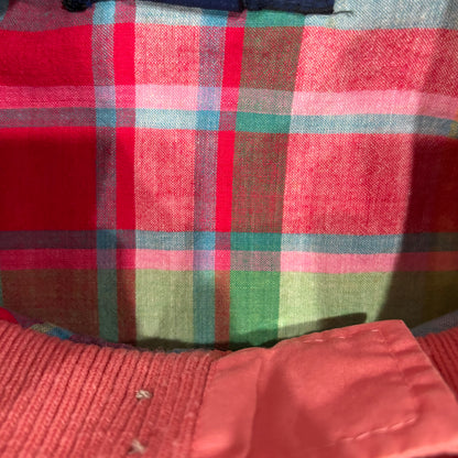 00's Polo Ralph Lauren スウィングトップ 裏地チェック ピンク (L)/B1796O-SO