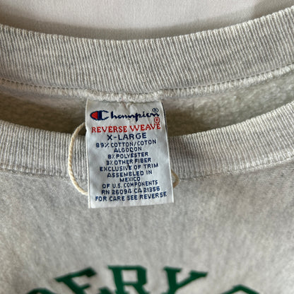 90's Champion Reverse Weave リバース Slippery Rock University カレッジスウェット (XL)/A6083R-SO