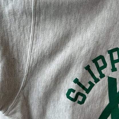 90's Champion Reverse Weave リバース Slippery Rock University カレッジスウェット (XL)/A6083R-SO