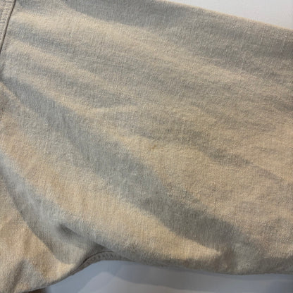 90's Patagonia パタゴニア 長袖リネンコットンワークシャツ アイボリー(L)/B3697S-SO