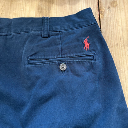 00's Polo Ralph Lauren pants "ETHAN PANTS" ポロ ラルフローレン パンツ ネイビー (36 30)/B1458P-SO