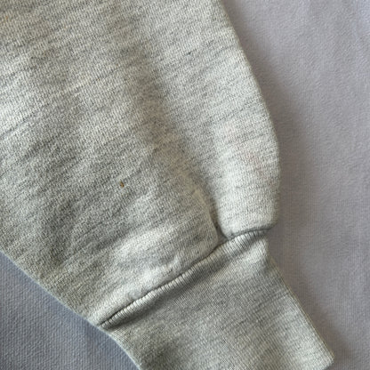50's Huskee Mills 前V 染み込みプリントスウェット グレー(M)/A1786S-SO