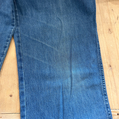 00's Polo Ralph Lauren ラルフローレン 2タック　デニムトラウザーズ パンツ ブルー (34×30)/A5336P-SO
