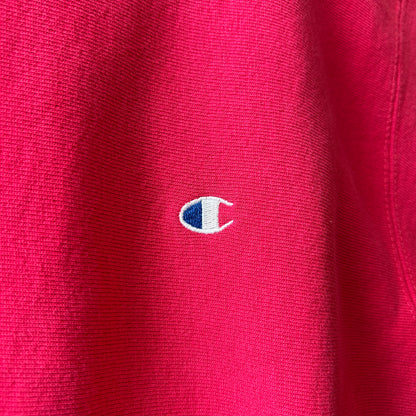 90's Champion Reverse Weave リバースウィーブ スウェット 無地 ピンク(M)/C1672R-SO