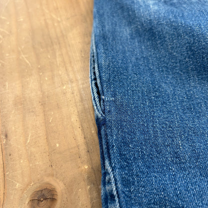 00's Polo Ralph Lauren ラルフローレン 2タック　デニムトラウザーズ パンツ ブルー (34×30)/A5336P-SO