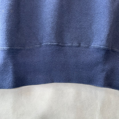 60's Sears シアーズ ブランクスウェット ラグラン 綿100 ネイビー(L)/AA5833S-SO