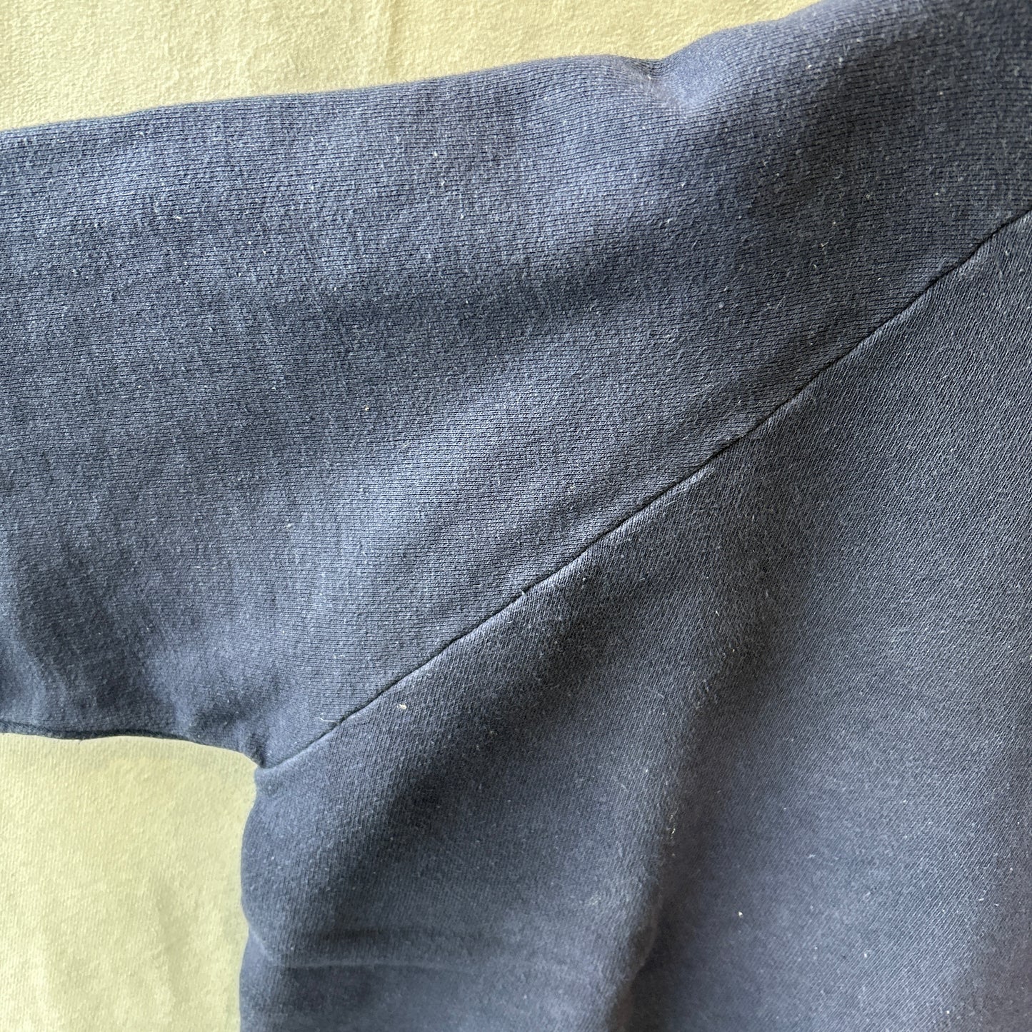 60's Sears シアーズ ブランクスウェット ラグラン 綿100 ネイビー(L)/AA5833S-SO