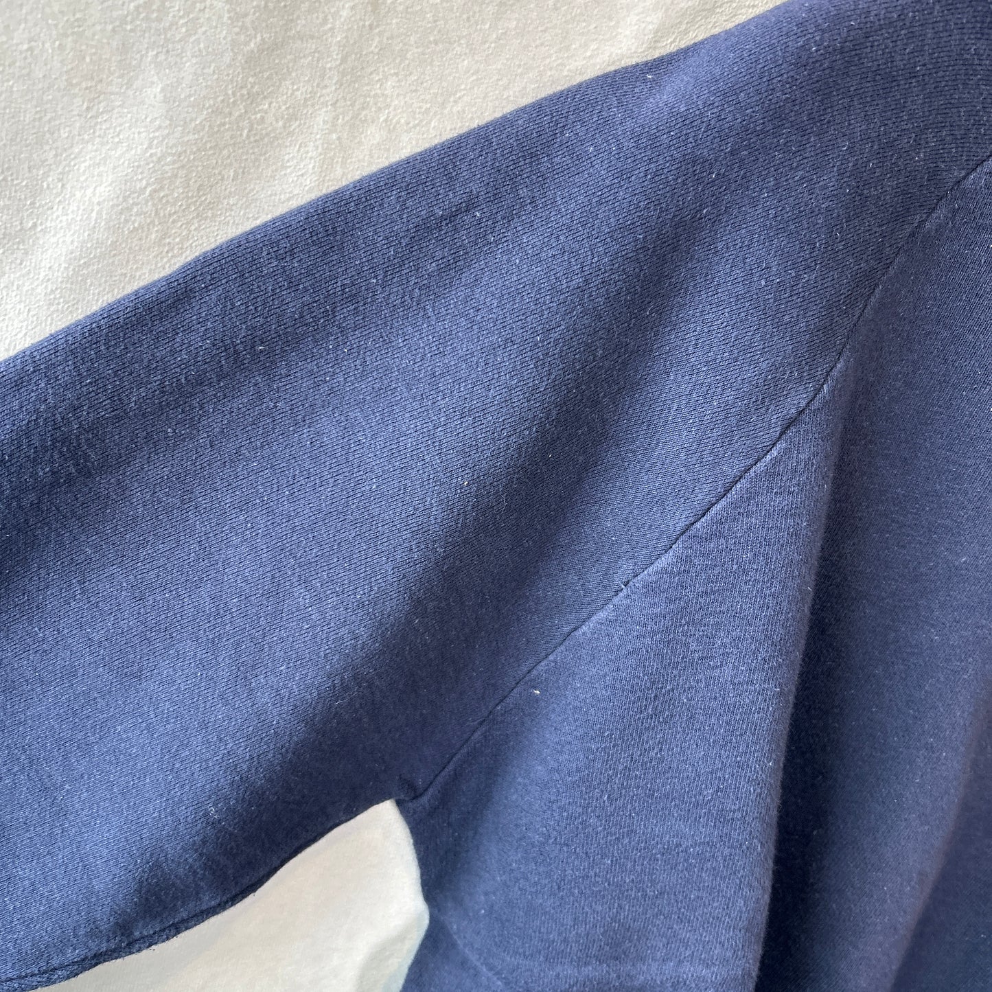 60's Sears シアーズ ブランクスウェット ラグラン 綿100 ネイビー(L)/AA5833S-SO